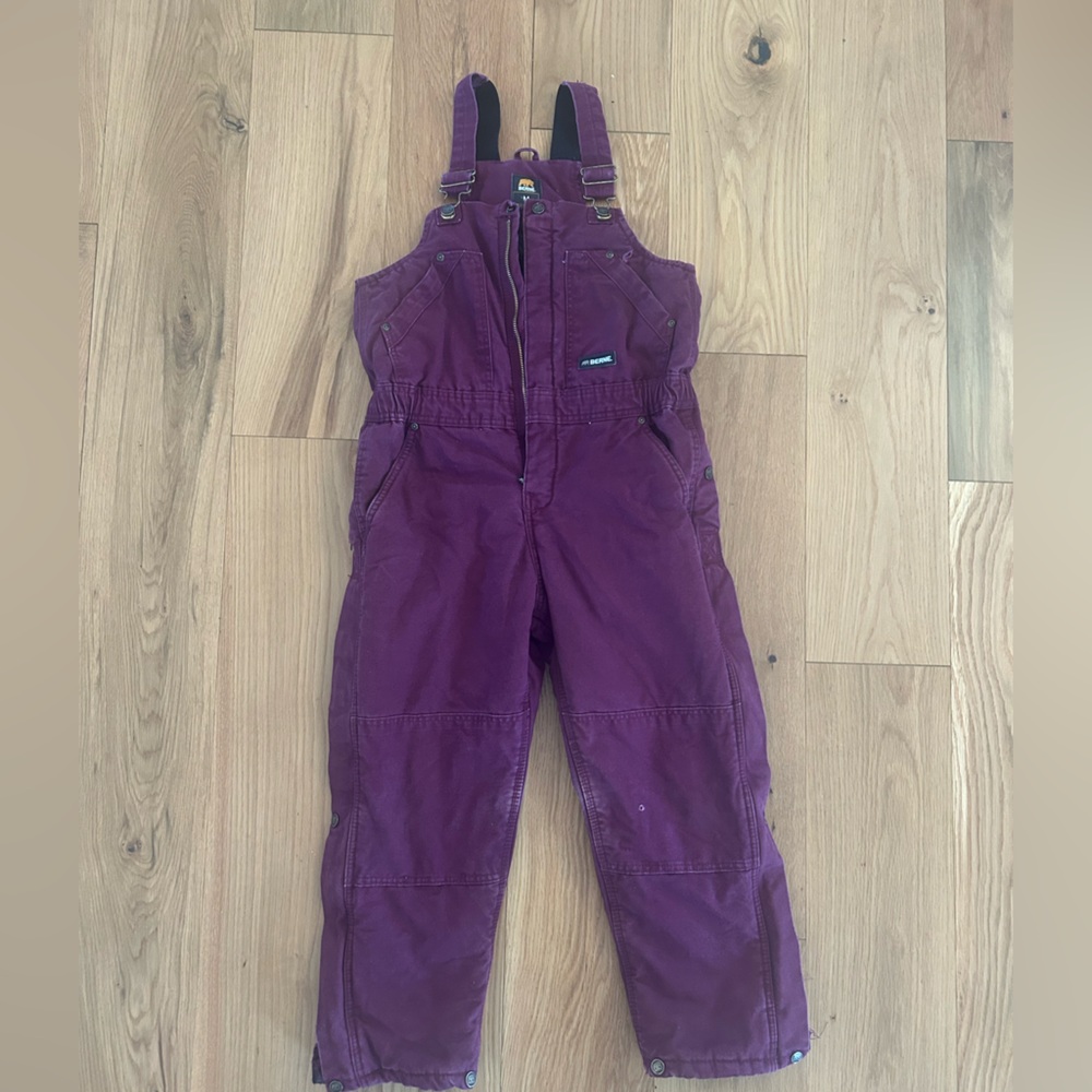 Girls Berne insulated bibs
